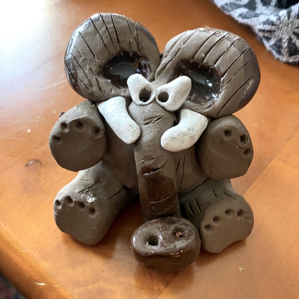 Ceramic elephant